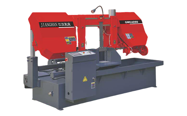 沙市GWK4250数控双柱卧式带锯床