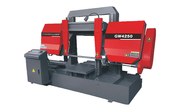 沙市GW4250双柱龙门卧式带锯床