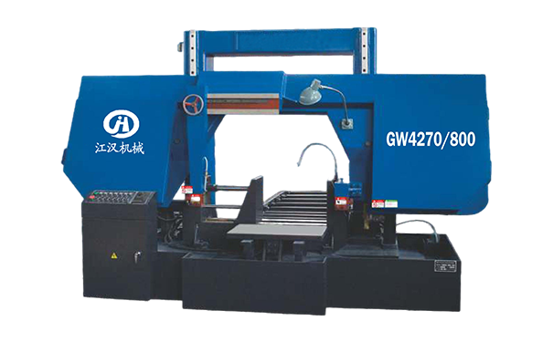 沙市GW4270/800双柱龙门卧式带锯床