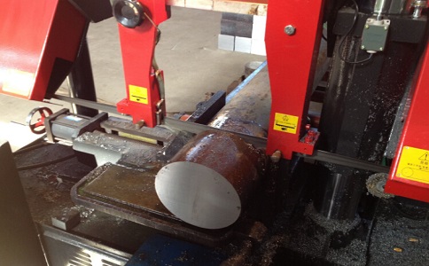 沙市卧式带锯床加工时出现明显振荡如何排查？